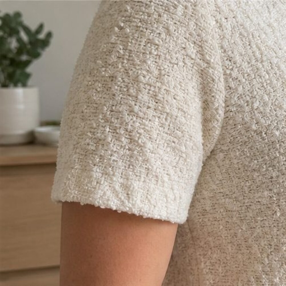 Blush Button Blouse - Picture 5 of 6